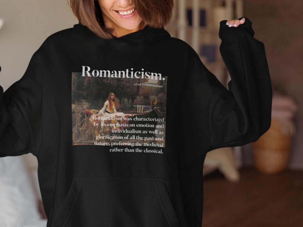 Waterhouse Hoodie - Romanticism Lady of Shalott Art Hoodie sweatshirt - Unisex vintage art hooded - Art movement