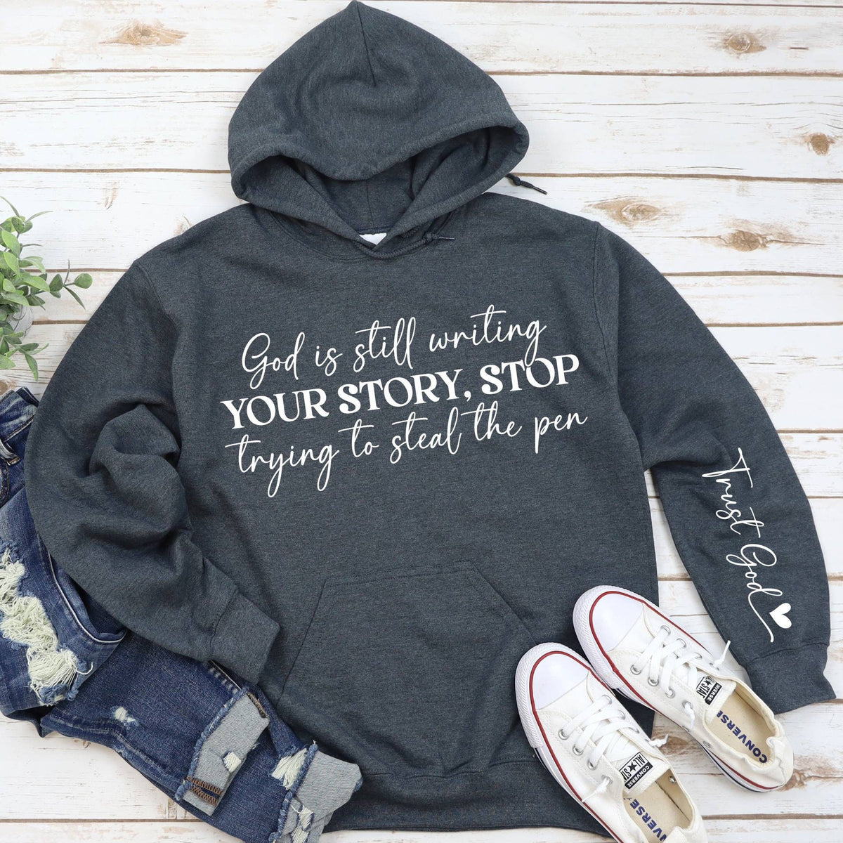 God Is Still Writing Your Story Hoodie, Trust God Hoodie, Funny Christian Hoodie, Faith Hoodie, Women of the Bible Hoodie, God Is Still