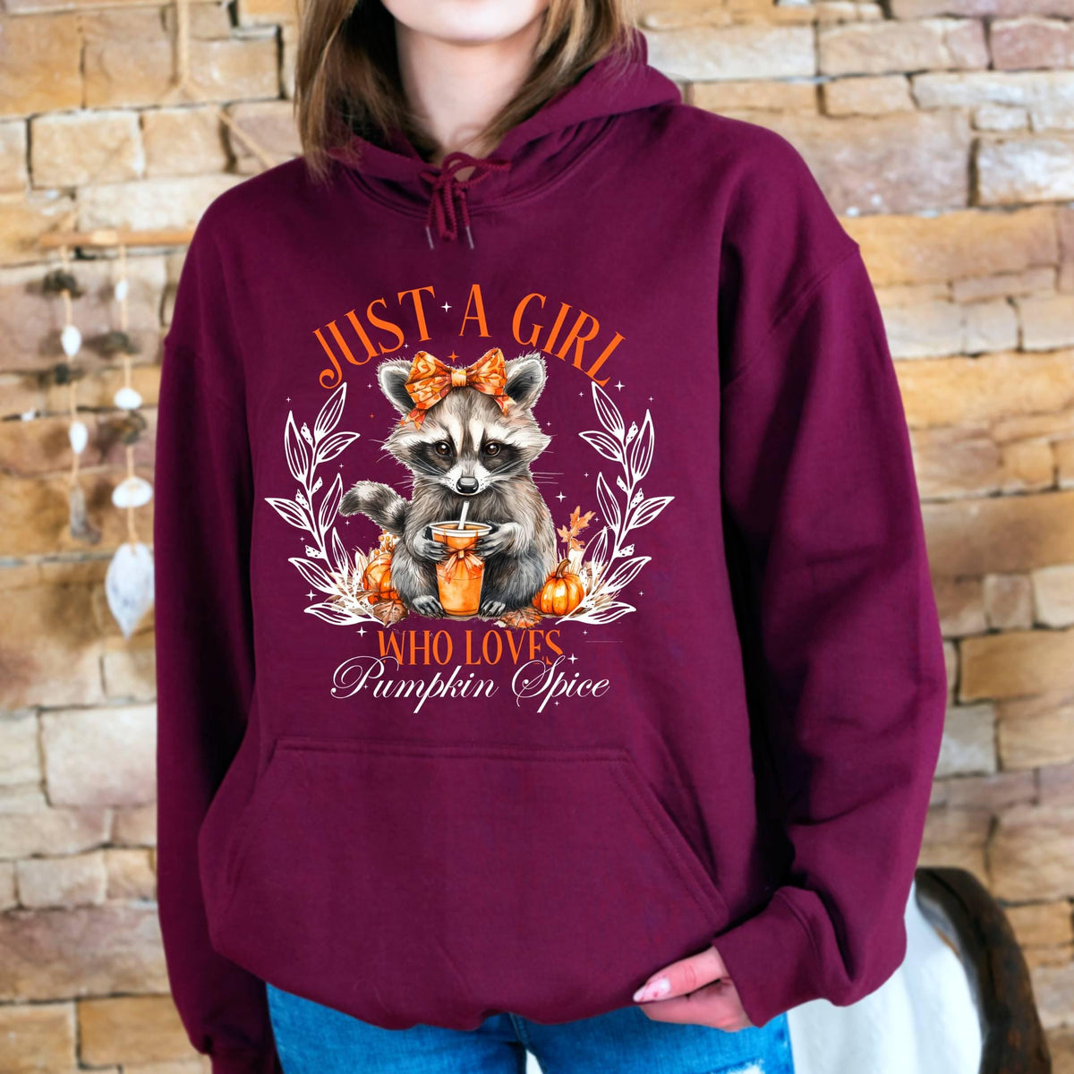 Just a girl Who loves Pumpkin Spice Hoodie,Halloween Gift Hoodie,Fall Girl Hoodie,Autumn Hoodie,Coffee Lover Hoodie,Fall Hoodie,Thanksgiving