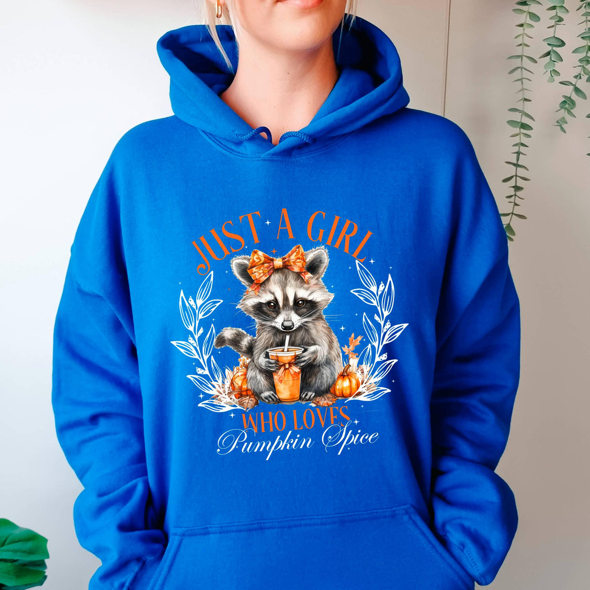 Just a girl Who loves Pumpkin Spice Hoodie,Halloween Gift Hoodie,Fall Girl Hoodie,Autumn Hoodie,Coffee Lover Hoodie,Fall Hoodie,Thanksgiving