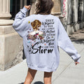 I Am The Storm Sweatshirt & Hoodie, Boho Women Shirt, Gothic Shirt, Gift for Her