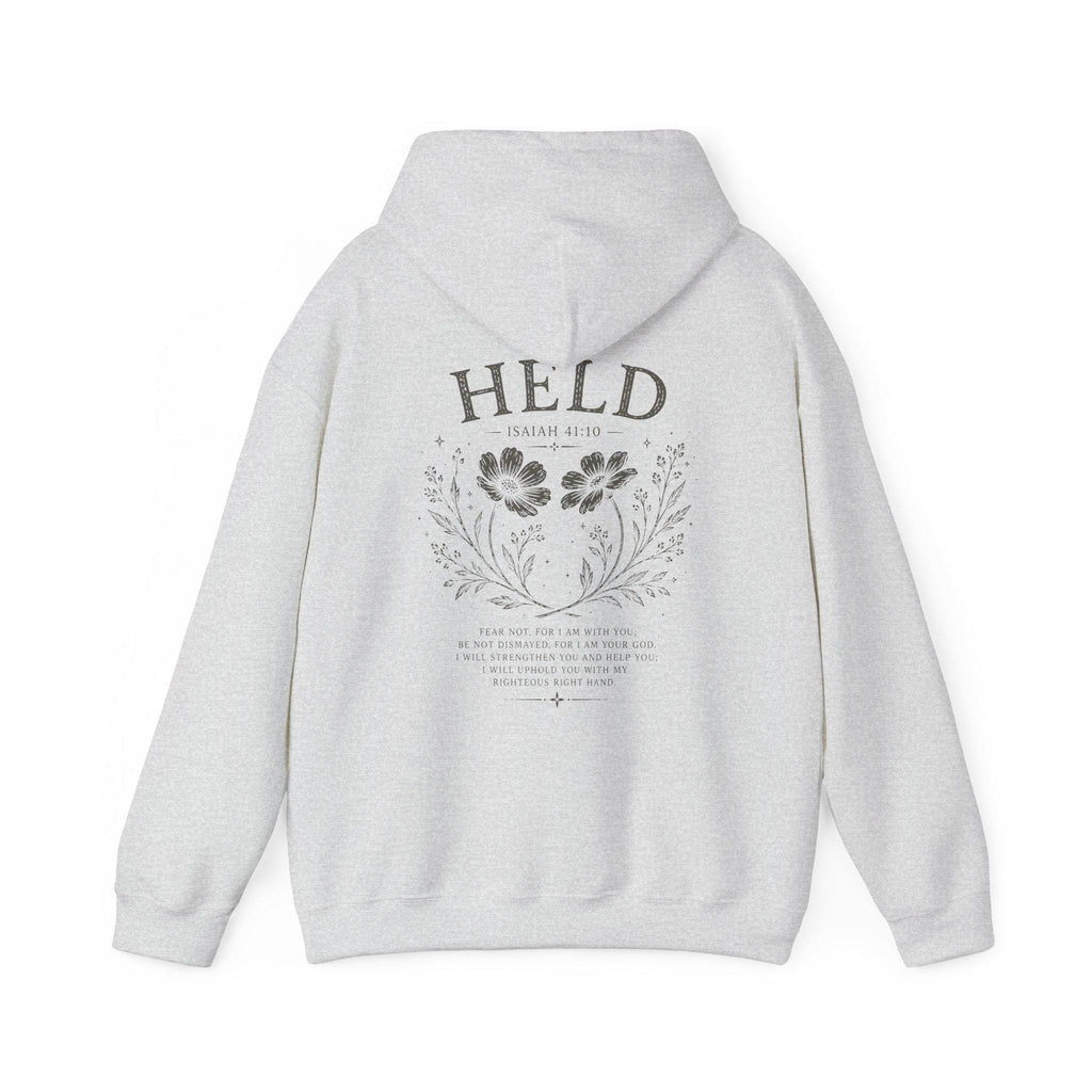 Christian Hoodie For Women Isaiah 41 10 Hoodie Bible Verse Sweatshirt Faith Based Apparel Floral Christian Gift For Her Bible Study Gifts