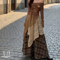 Layered Dress Set | Boho Maxi Skirt Outfit | Daily Wear | Soft Feminine Style