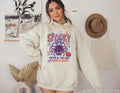 Spooky Halloween Hoodie, Spooky House Sweatshirt, Women Halloween Gift, Stripped Feeling Spooky Sweater, Pumpkin Season Sweater