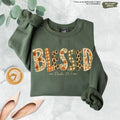 Blessed Fall Sweatshirt, Fall Mom Sweater, Faith Fall Sweatshirt, Fall Lover Gift, Women Autumn Hoodie, Thanksgiving Gift, Religious Sweater