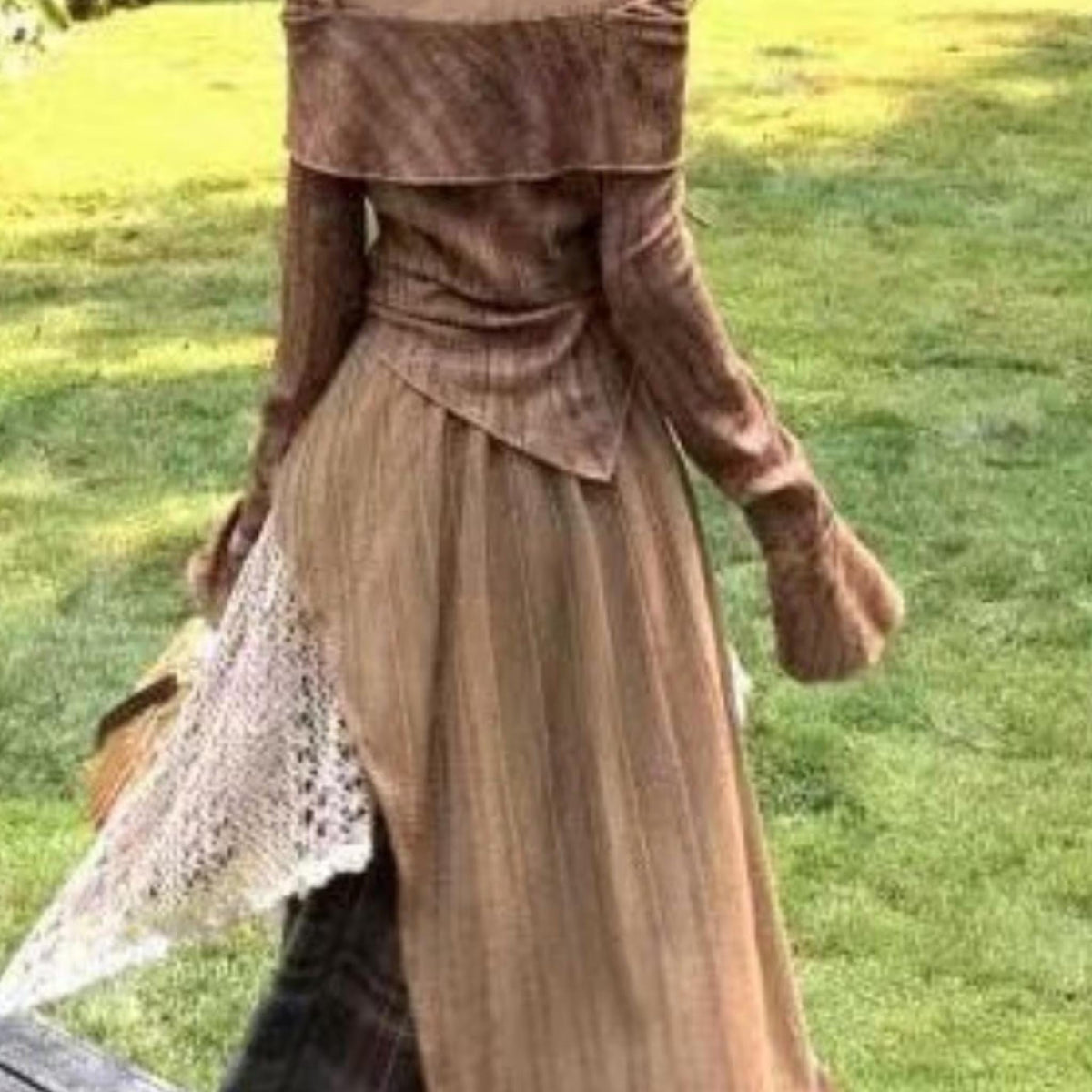 Layered Dress Set | Boho Maxi Skirt Outfit | Daily Wear | Soft Feminine Style