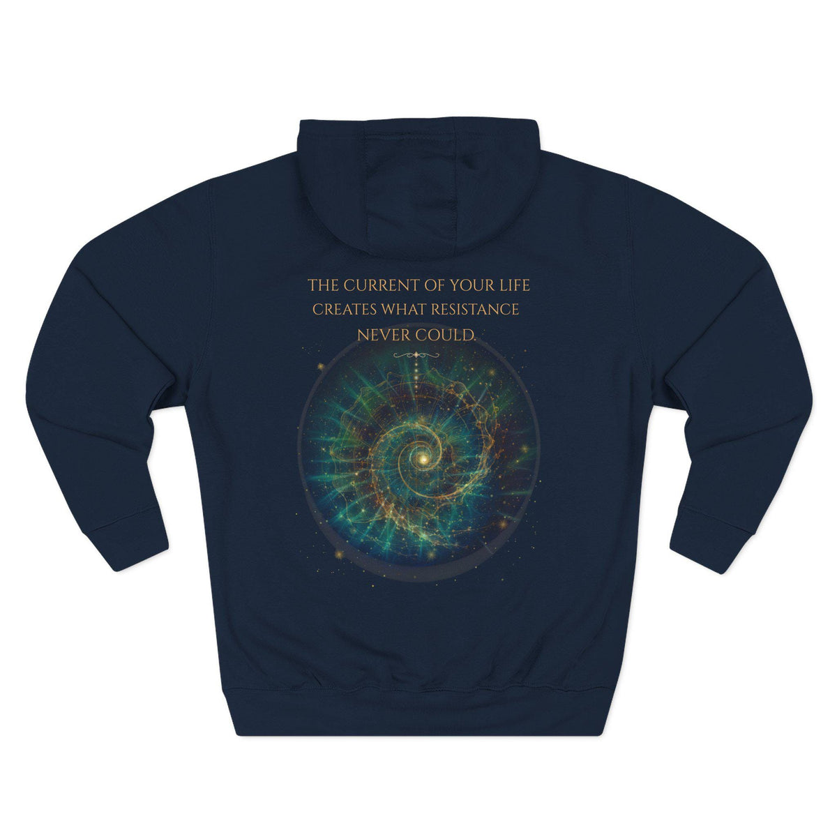 Inspirational Sacred Geometry Hoodie | Where Resistance Ends, Possibility Begins | Spiritual Hoodie | Mindfulness Gift | Unisex Sweatshirt