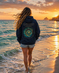 Inspirational Sacred Geometry Hoodie | Where Resistance Ends, Possibility Begins | Spiritual Hoodie | Mindfulness Gift | Unisex Sweatshirt