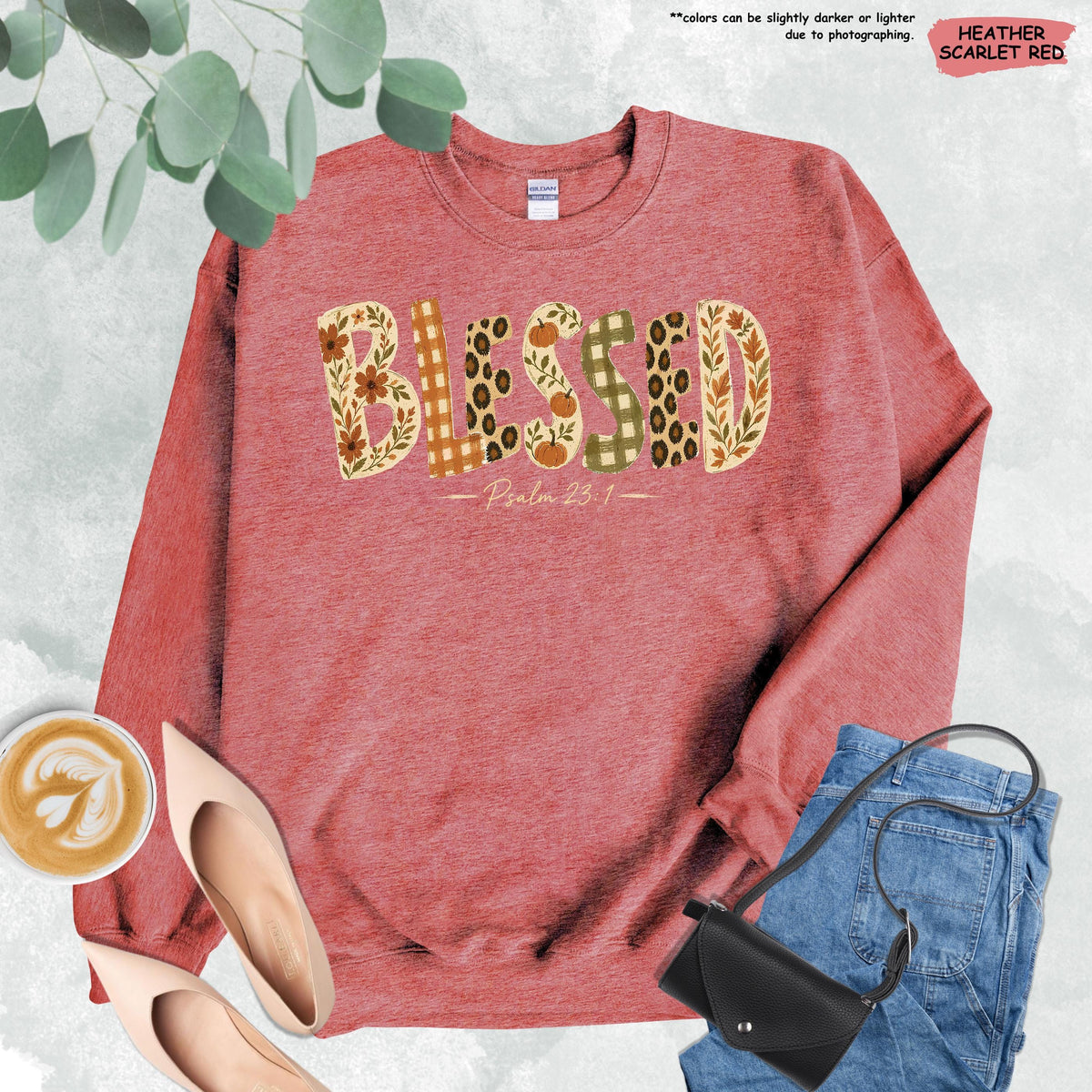 Blessed Fall Sweatshirt, Fall Mom Sweater, Faith Fall Sweatshirt, Fall Lover Gift, Women Autumn Hoodie, Thanksgiving Gift, Religious Sweater