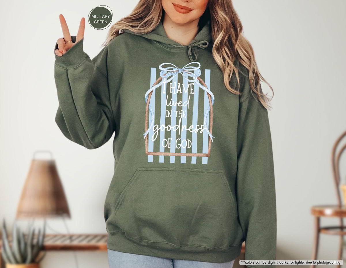 Preppy Christian Sweatshirt, Christian Girl Hoodie, Coquette Christian Gift, Religious Mom Sweater, Christian Quote Gift, Cute Church Hoodie