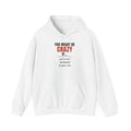 Funny Cat Hoodie, You Might Be Crazy If You've Ever Apologized To Your Cat, Cat Mom Gift Hooded Sweatshirt, Cat Lover Hoodie