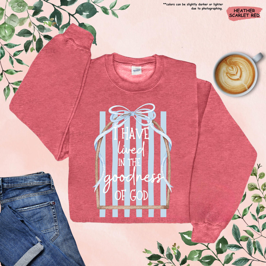 Preppy Christian Sweatshirt, Christian Girl Hoodie, Coquette Christian Gift, Religious Mom Sweater, Christian Quote Gift, Cute Church Hoodie
